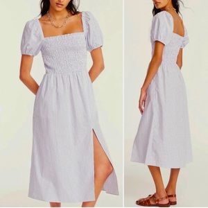 J Crew smocked dress  Size XL